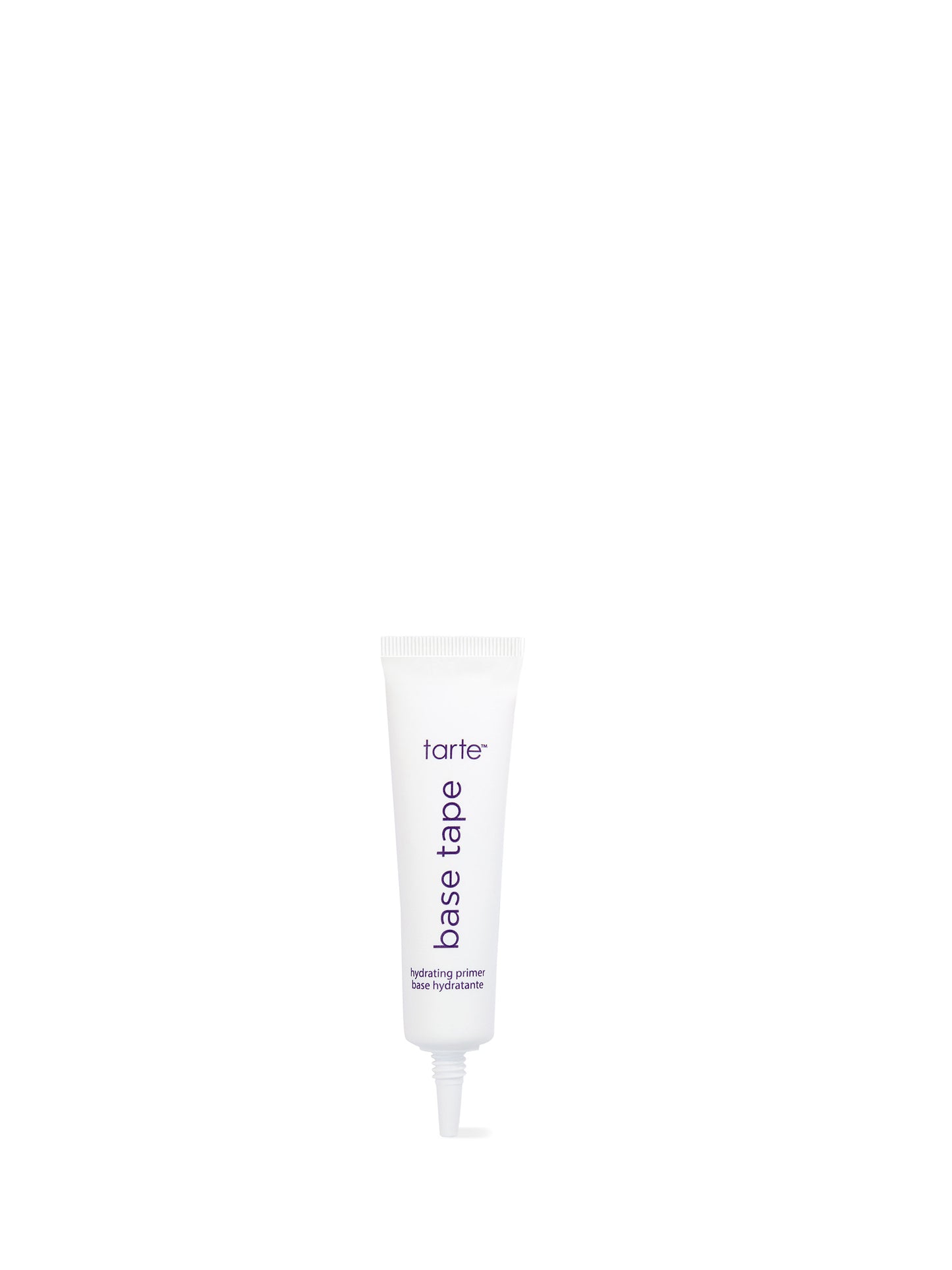 Tarte base tape primer tube on a white background