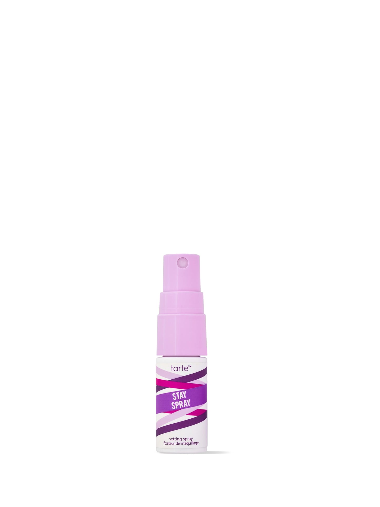 Tarte spray bottle on a white background