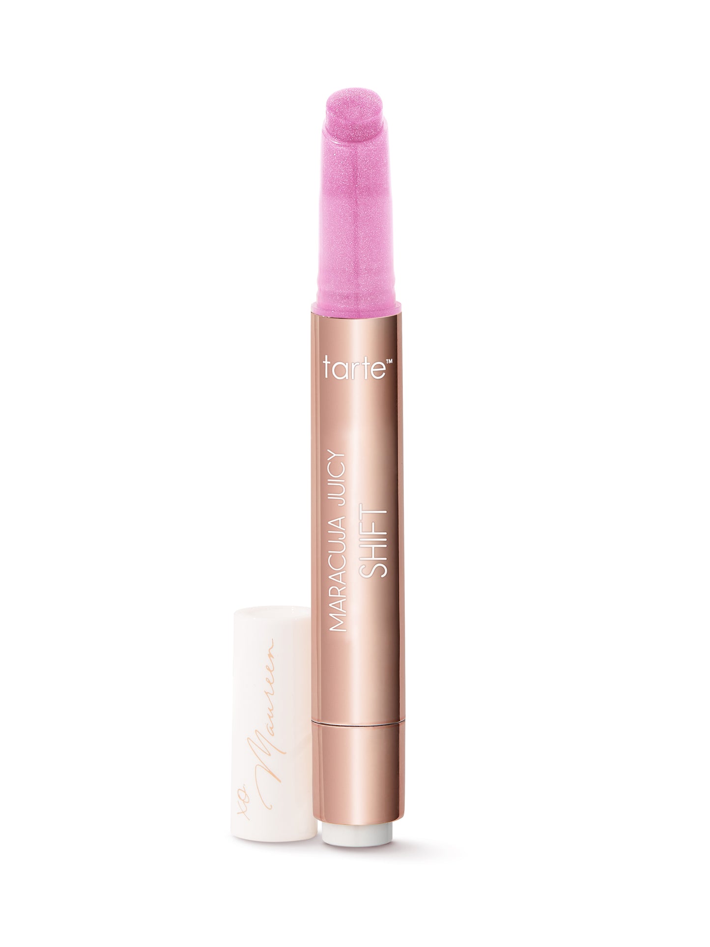 Tarte Mariposa Juicy Juice Lip Shimmer on a white background
