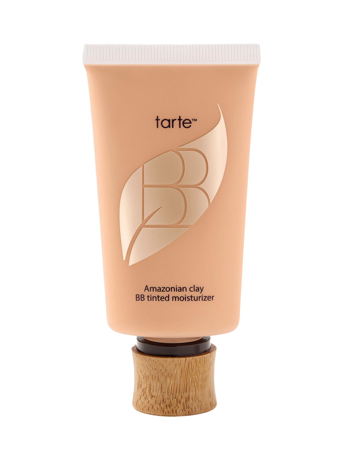 Tarte Amazonian Clay BB tinted moisturizer on a white background