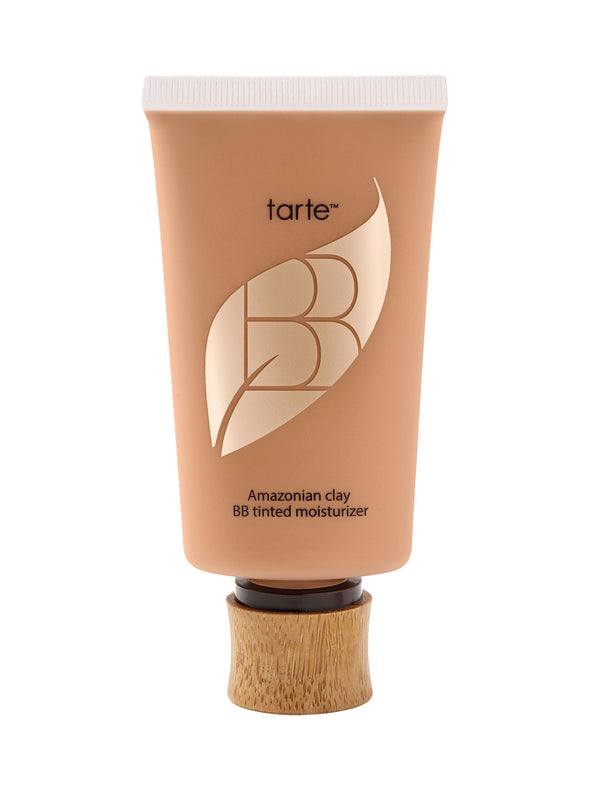 Tarte BB cream tube on a white background