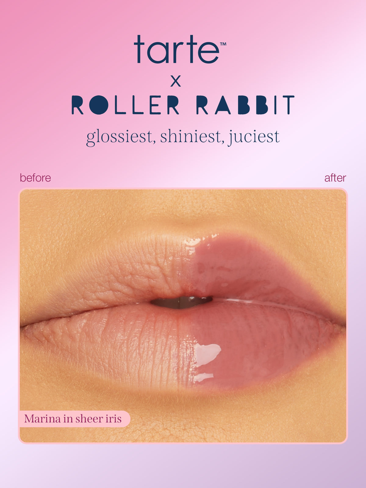 tarte x Roller Rabbit mascara & vinyl set