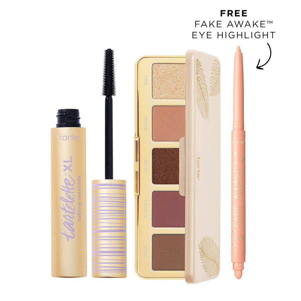 tarteâ„¢ glam to-go palette, XL tubing mascara and fake awake kit image number 1