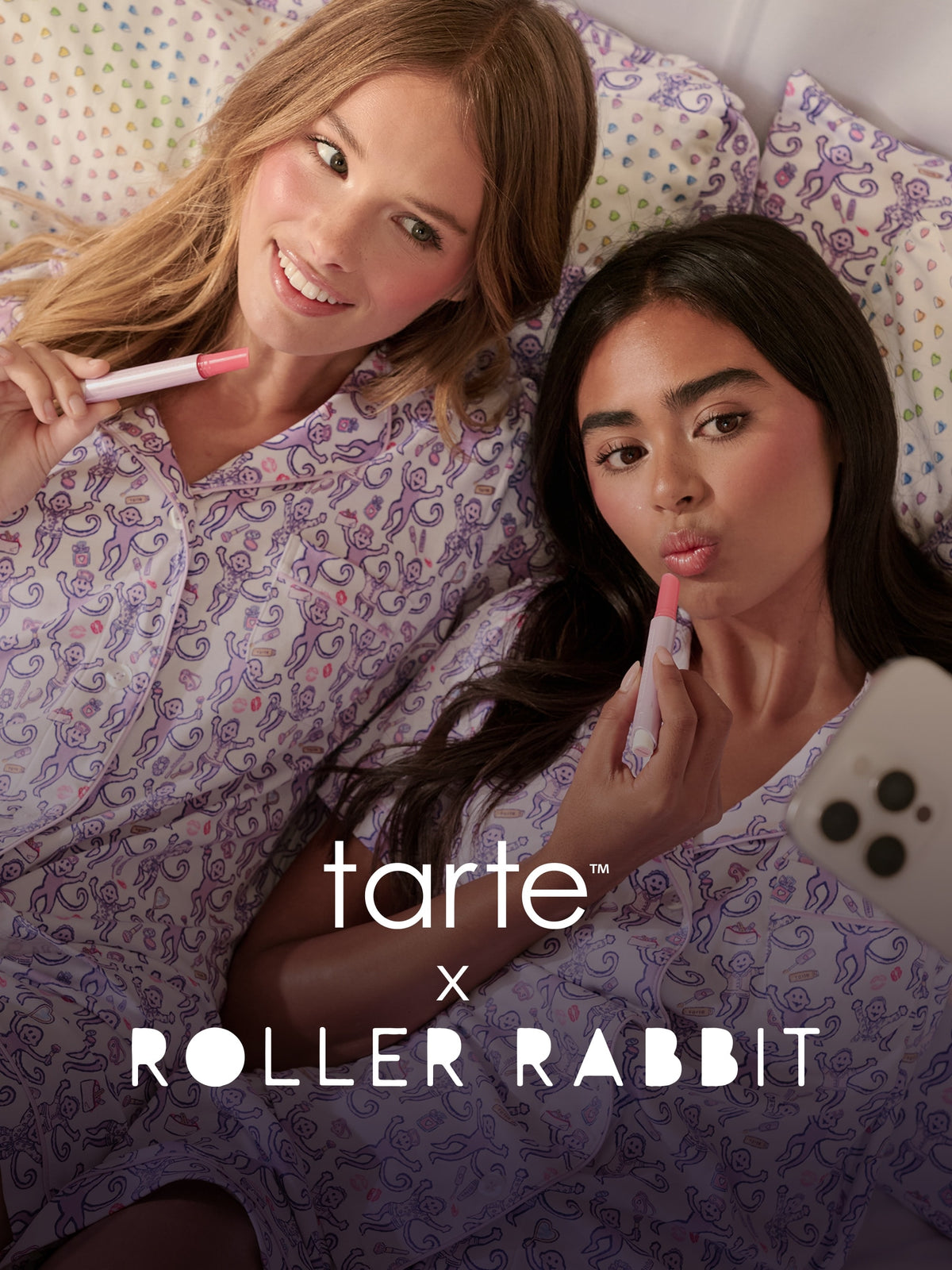 tarte x Roller Rabbit mascara & vinyl set