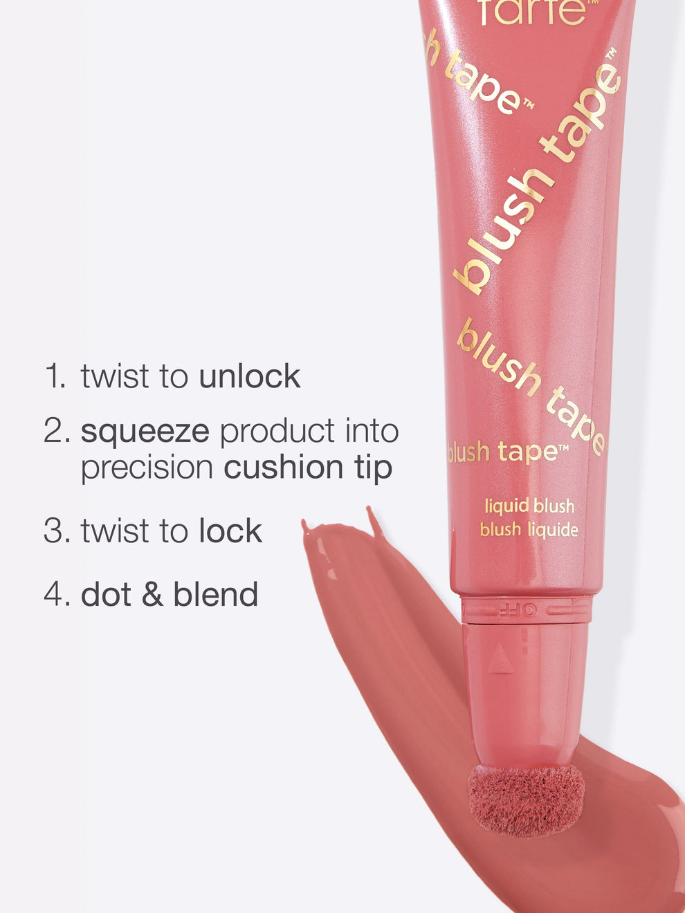 blush tape™ liquid blush in berry