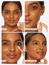 tarte cosmetics face card never declines  before and after
