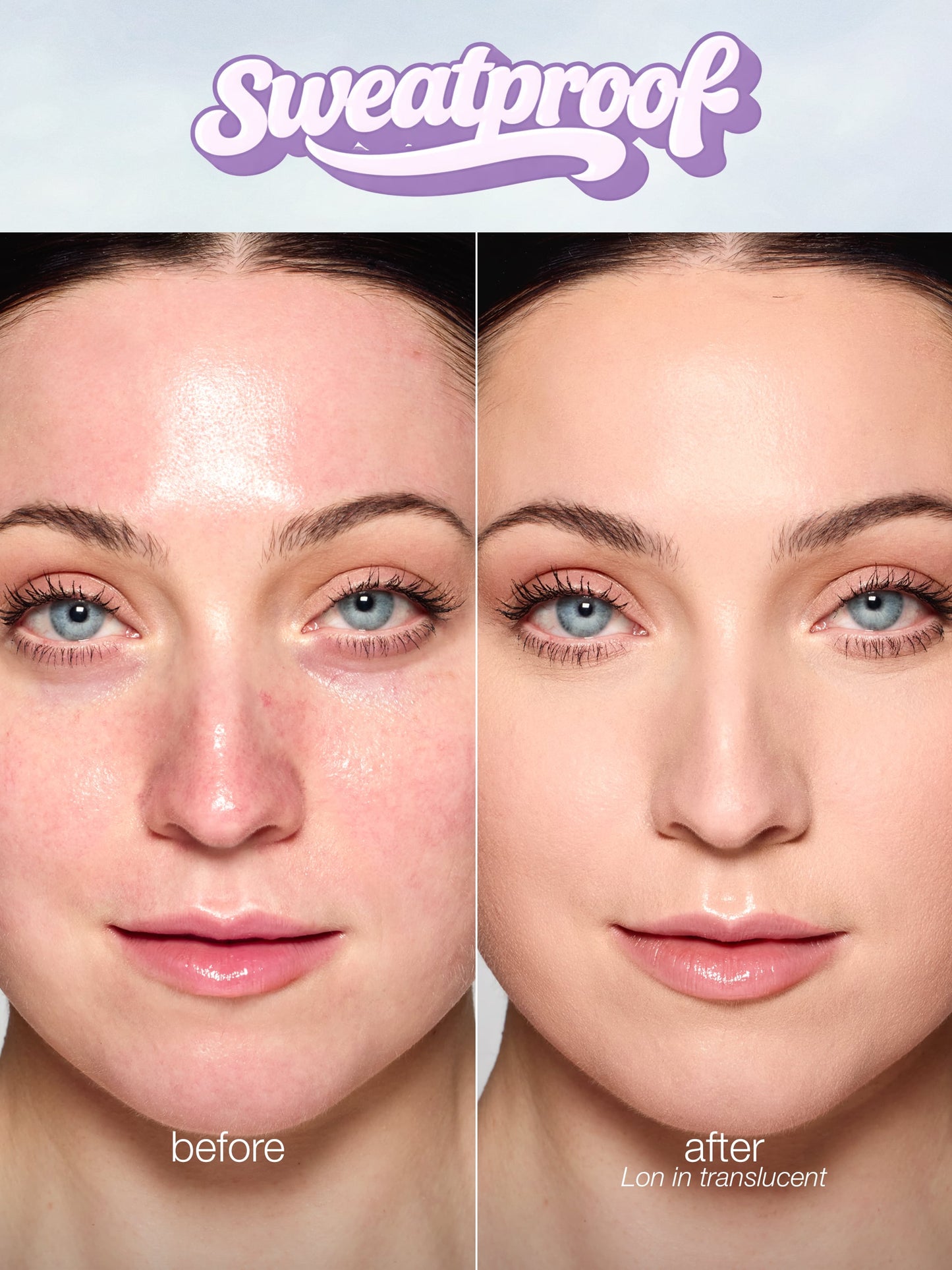 creaseless 12HR setting powder