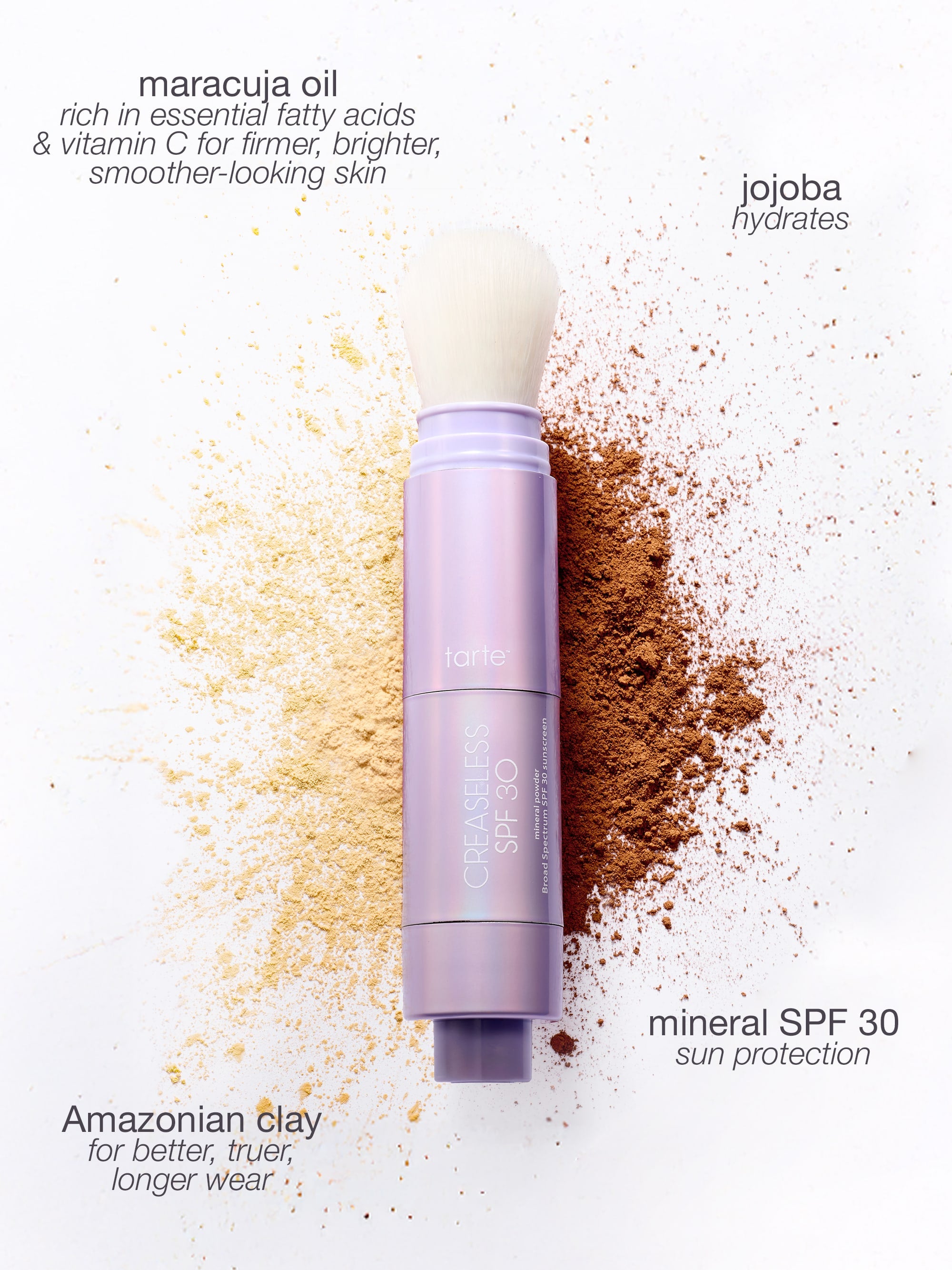 creaseless SPF 30 mineral powder sunscreen – Tarte™