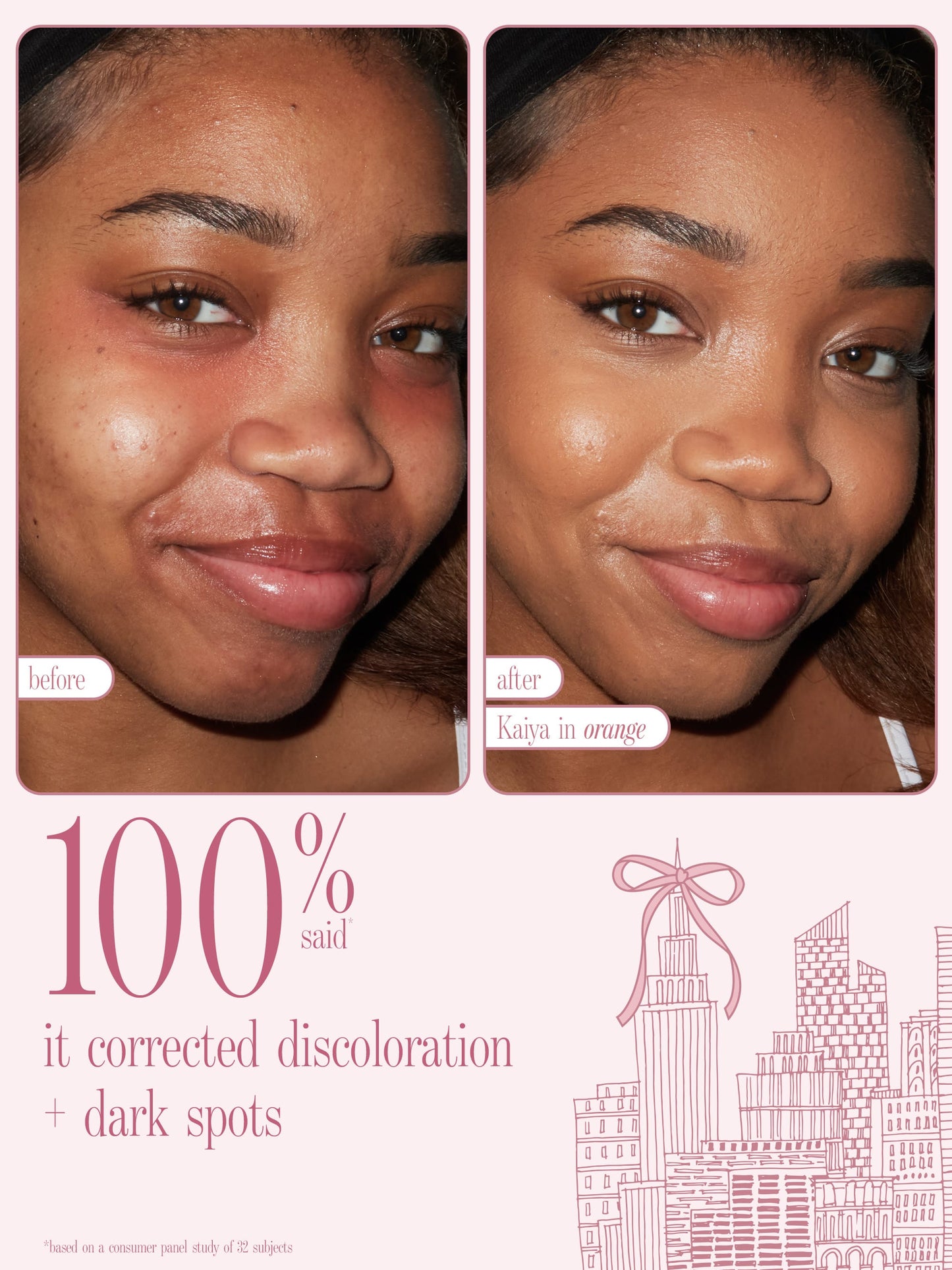 tarte cosmetics face card never declines before and after