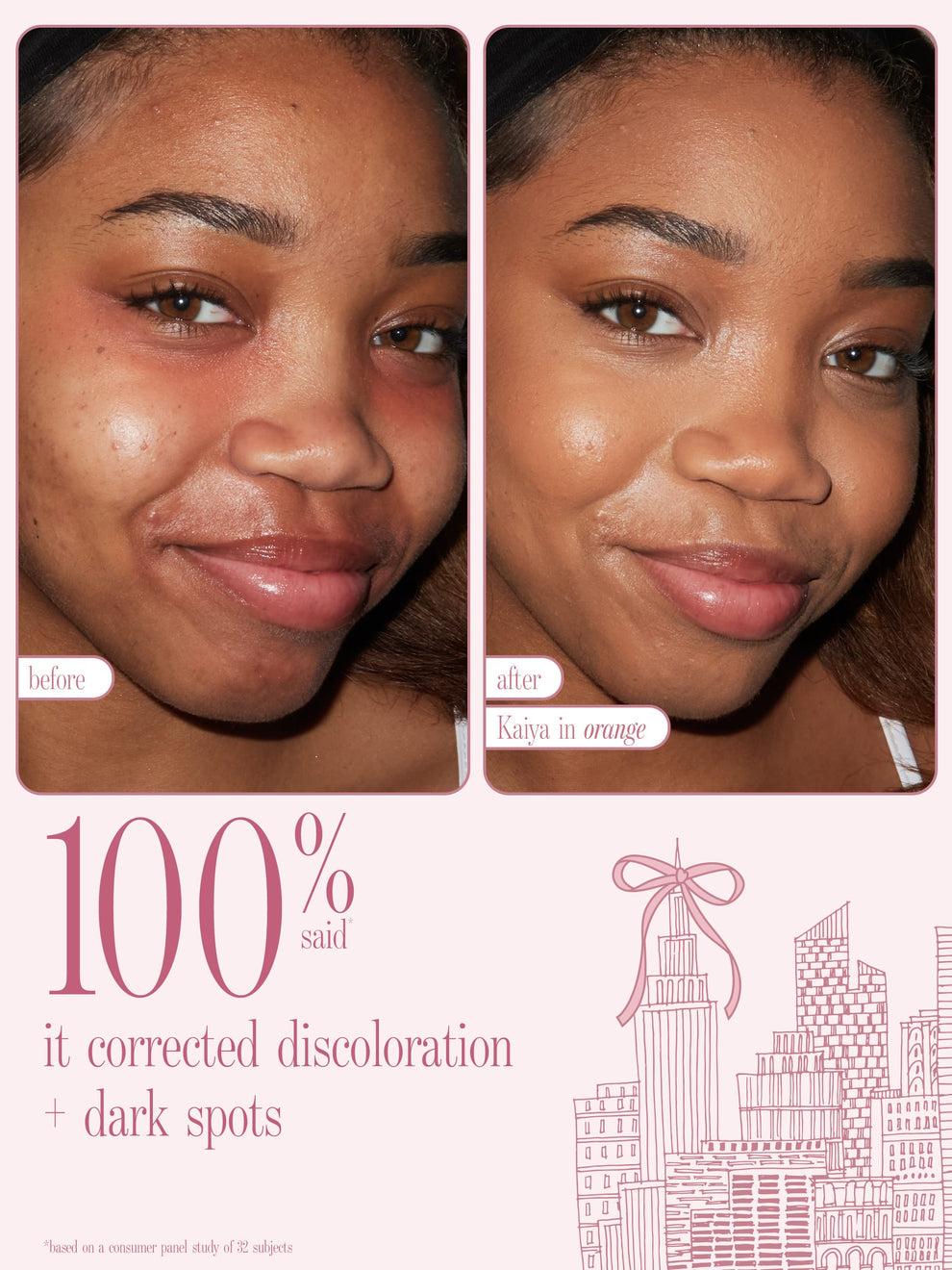 tarte cosmetics face card never declines before and after