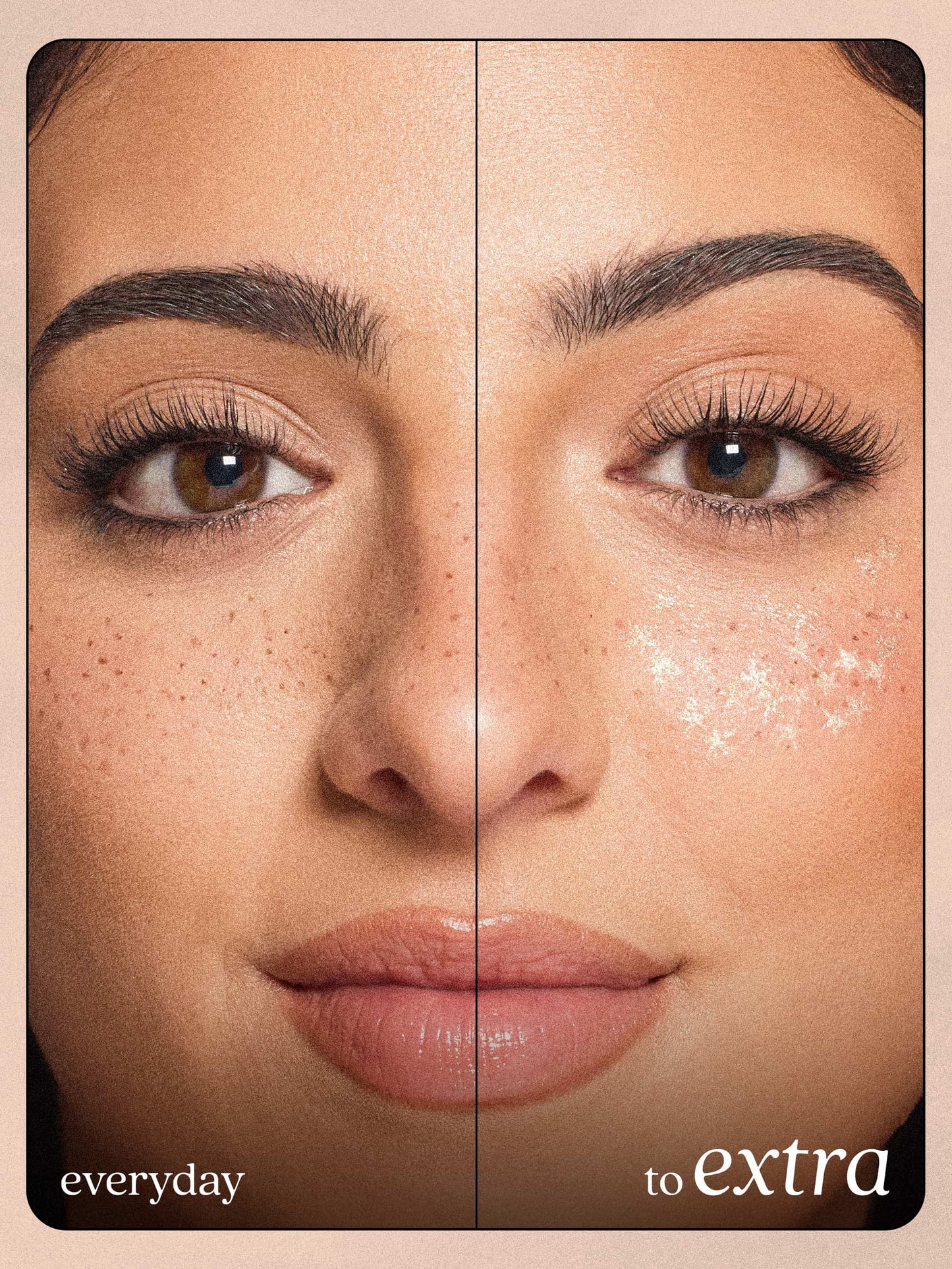 go with the faux freckle stamp in starstruck