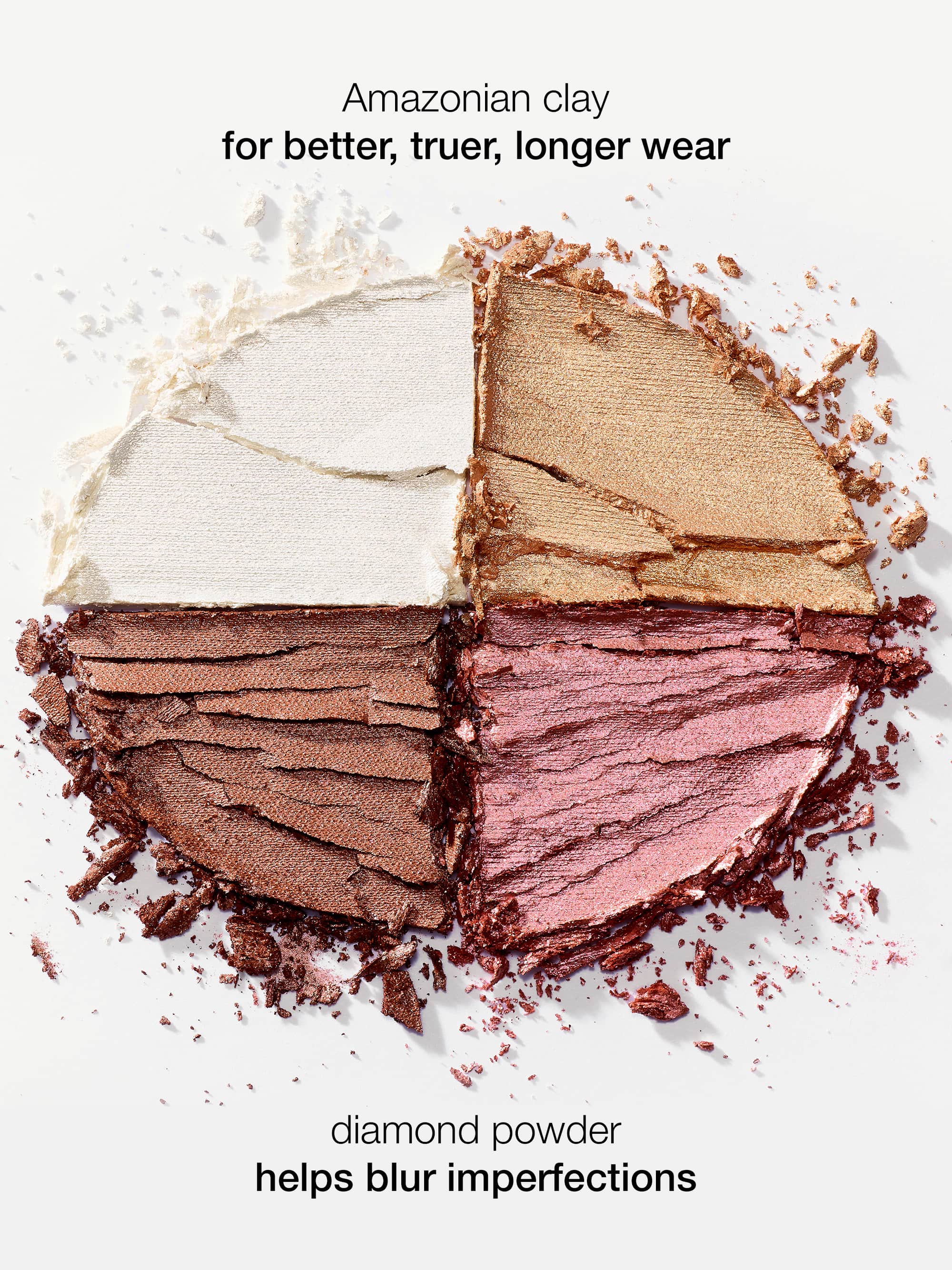 glow wardrobe highlighting eye & cheek palette – Tarte™