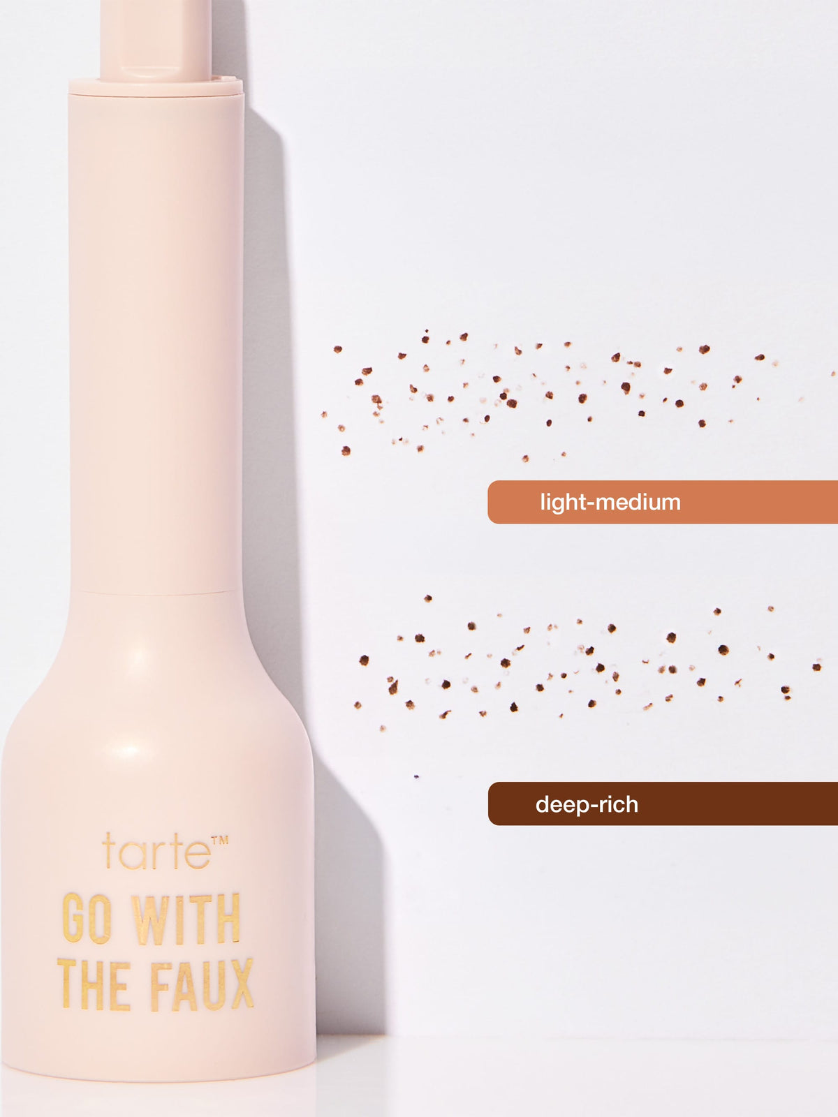 go with the faux freckle stamp