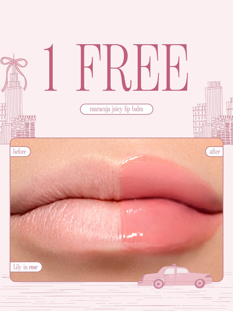 tarte cosmetics maracuja juicy lip trio before and after, buy 2 get 1 free