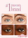 before and after of tarte cosmetics tartelette XL tubing mascara