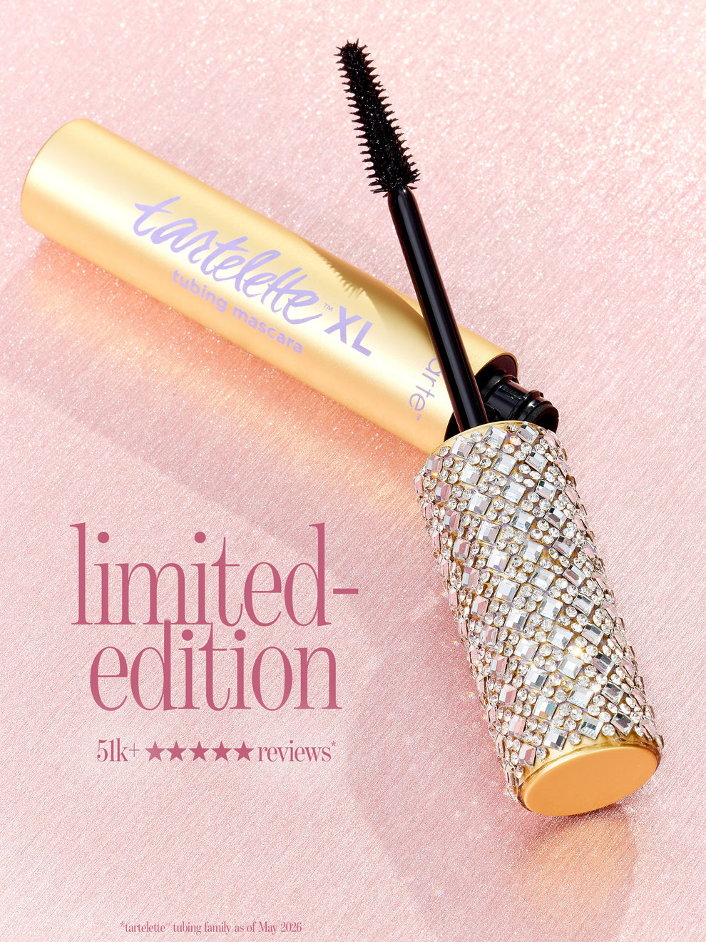 tarte cosmetics tartelette XL tubing mascara with limited edition cap