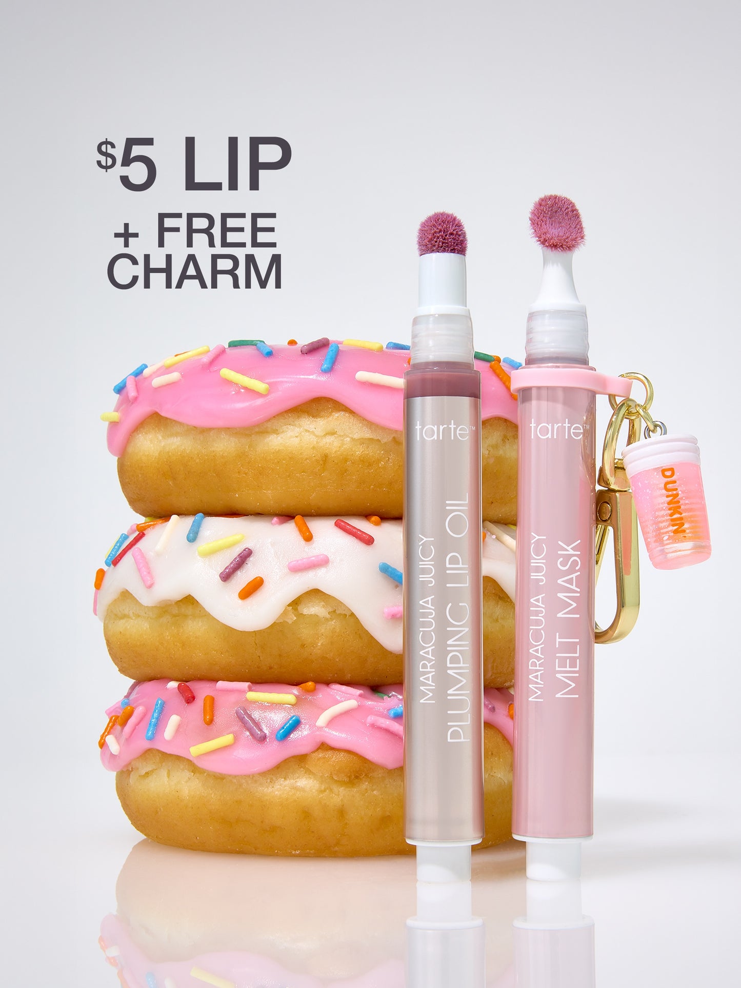 maracuja juicy lip vanilla icing duo + FREE charm