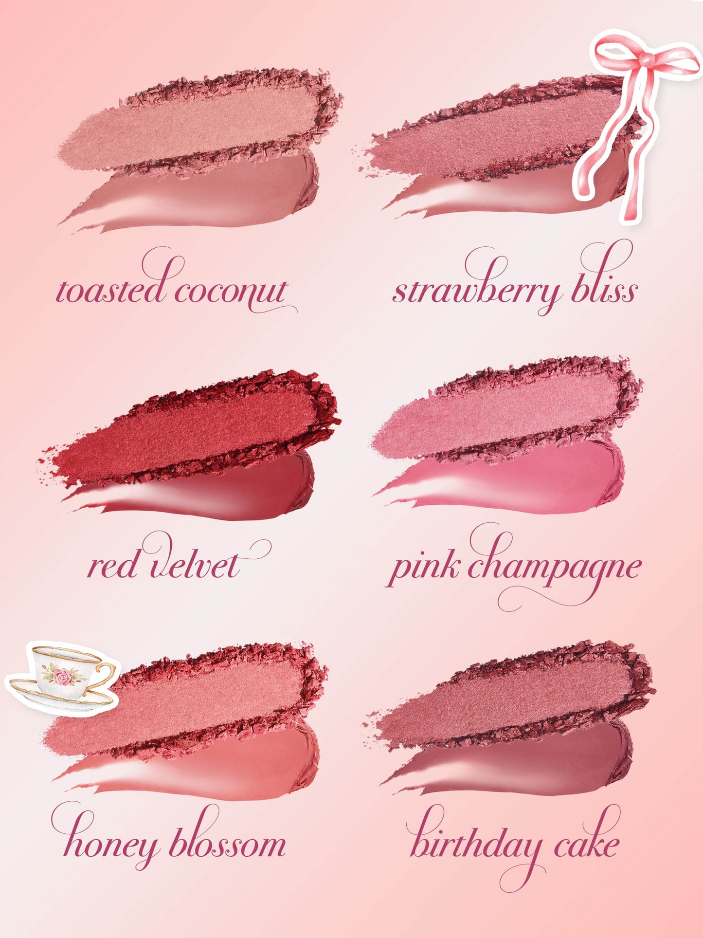 macaron blush & glow duo + brush