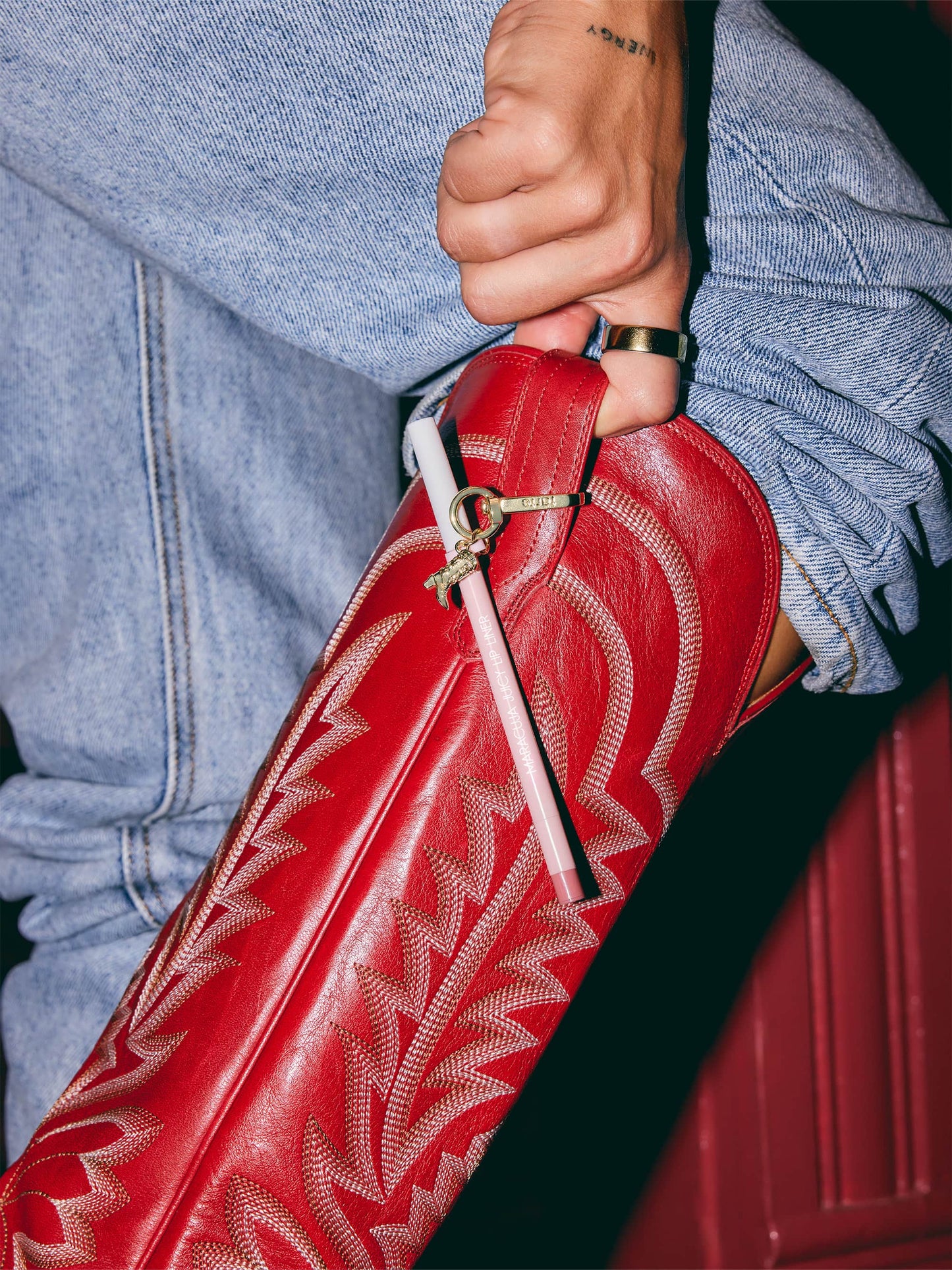 maracuja juicy loop - cowboy boot charm