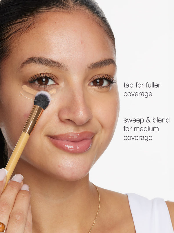 Angled Seamless Finish Concealer Paw Brush