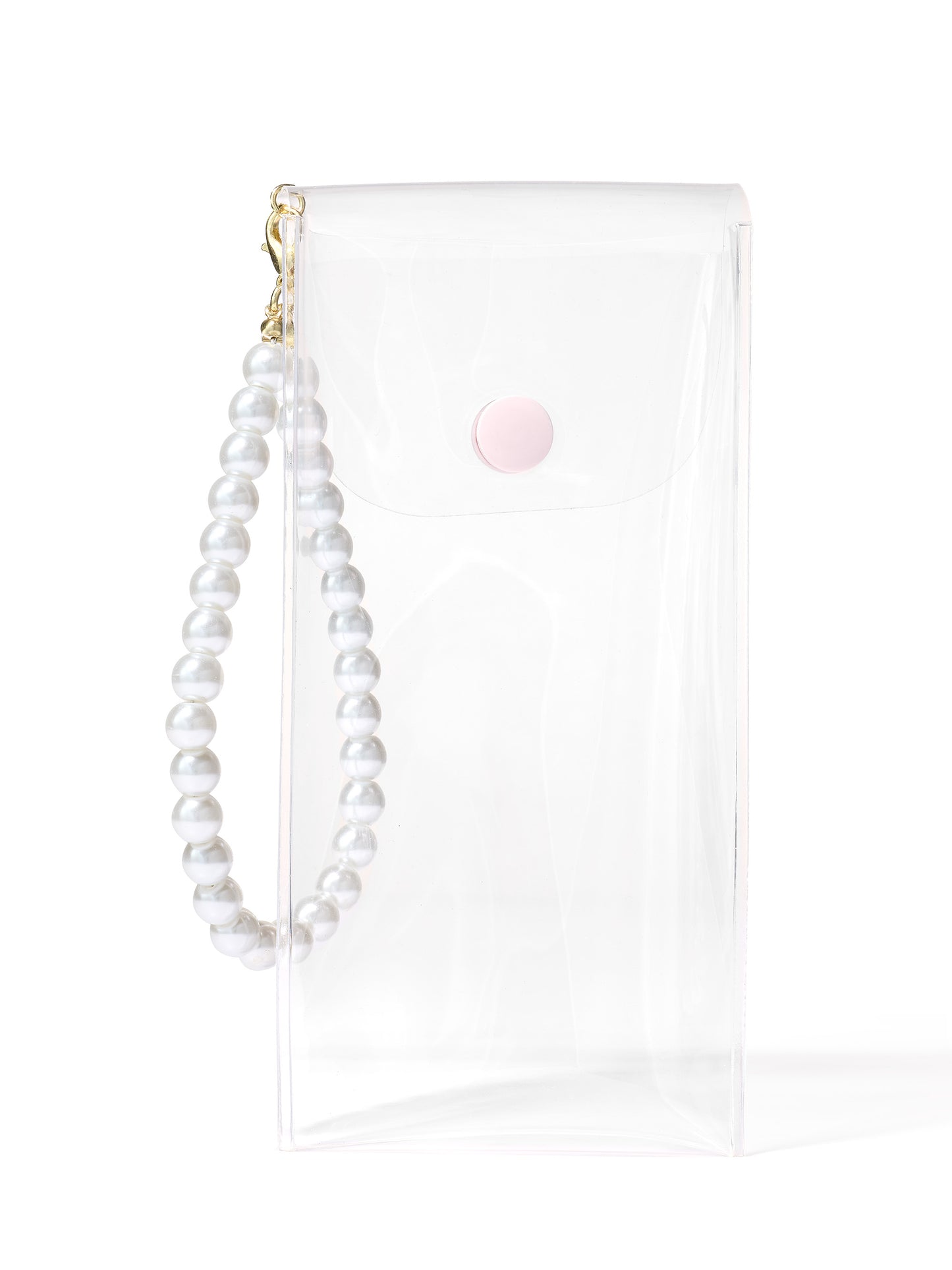 limited-edition reusable pouch & pearl wristlet
