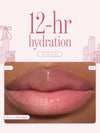  tarte maracuja vinyl drip lip gloss before and after 12 hr hydration