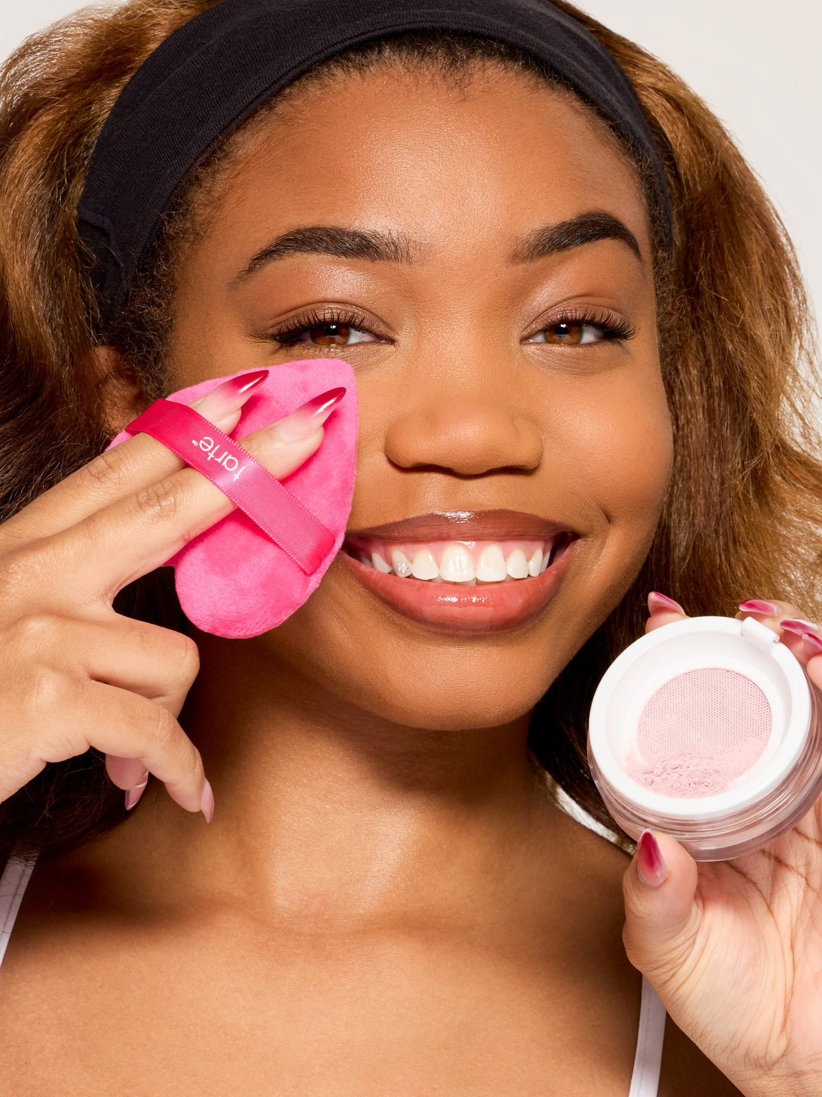 Go Comprex Powder set & go heart powder puff – Tarte™
