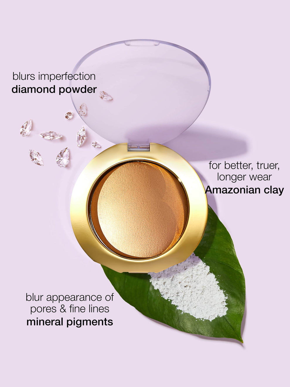 creaseless loose setting powder