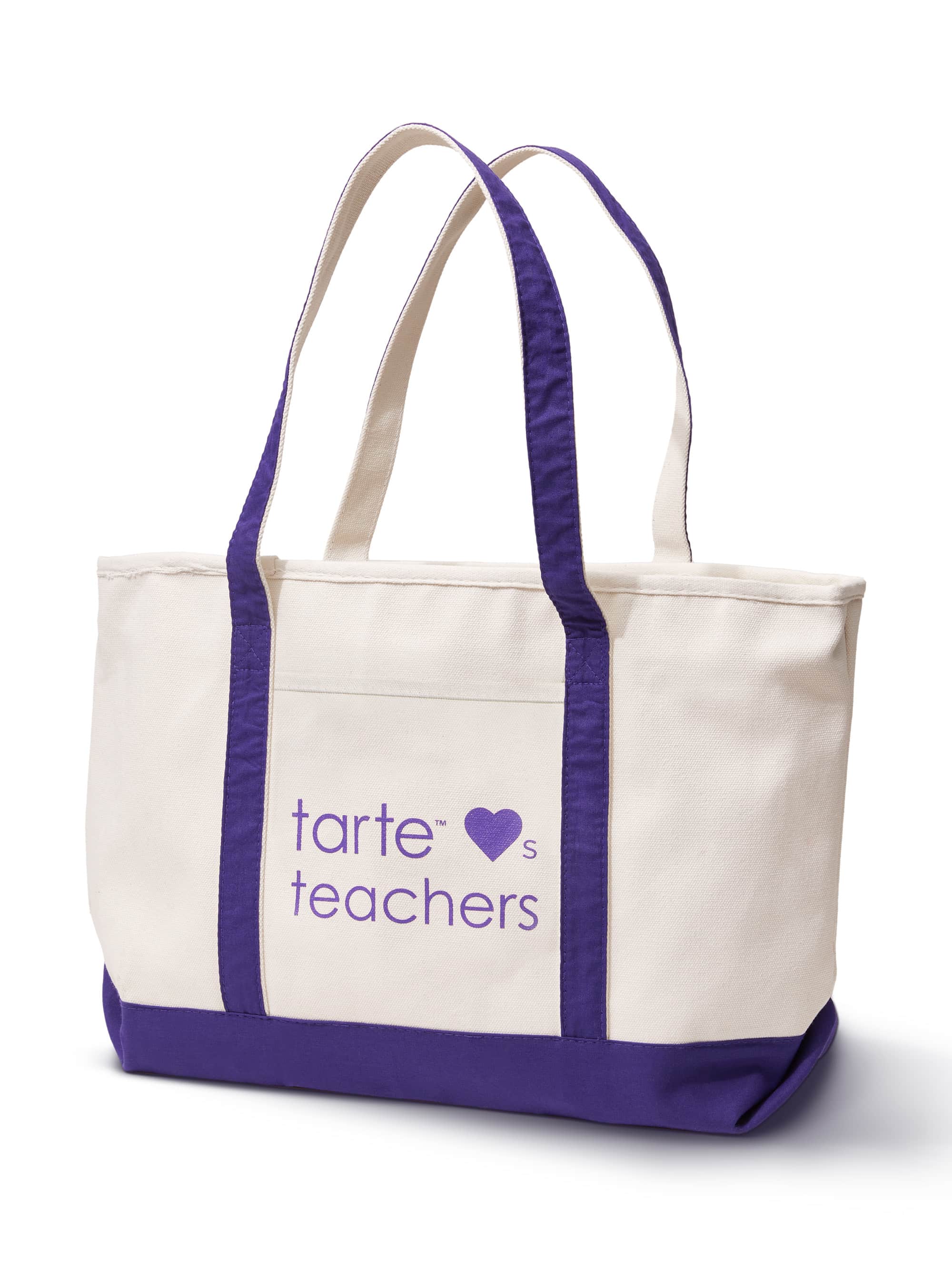 tarte loves teachers tote bag