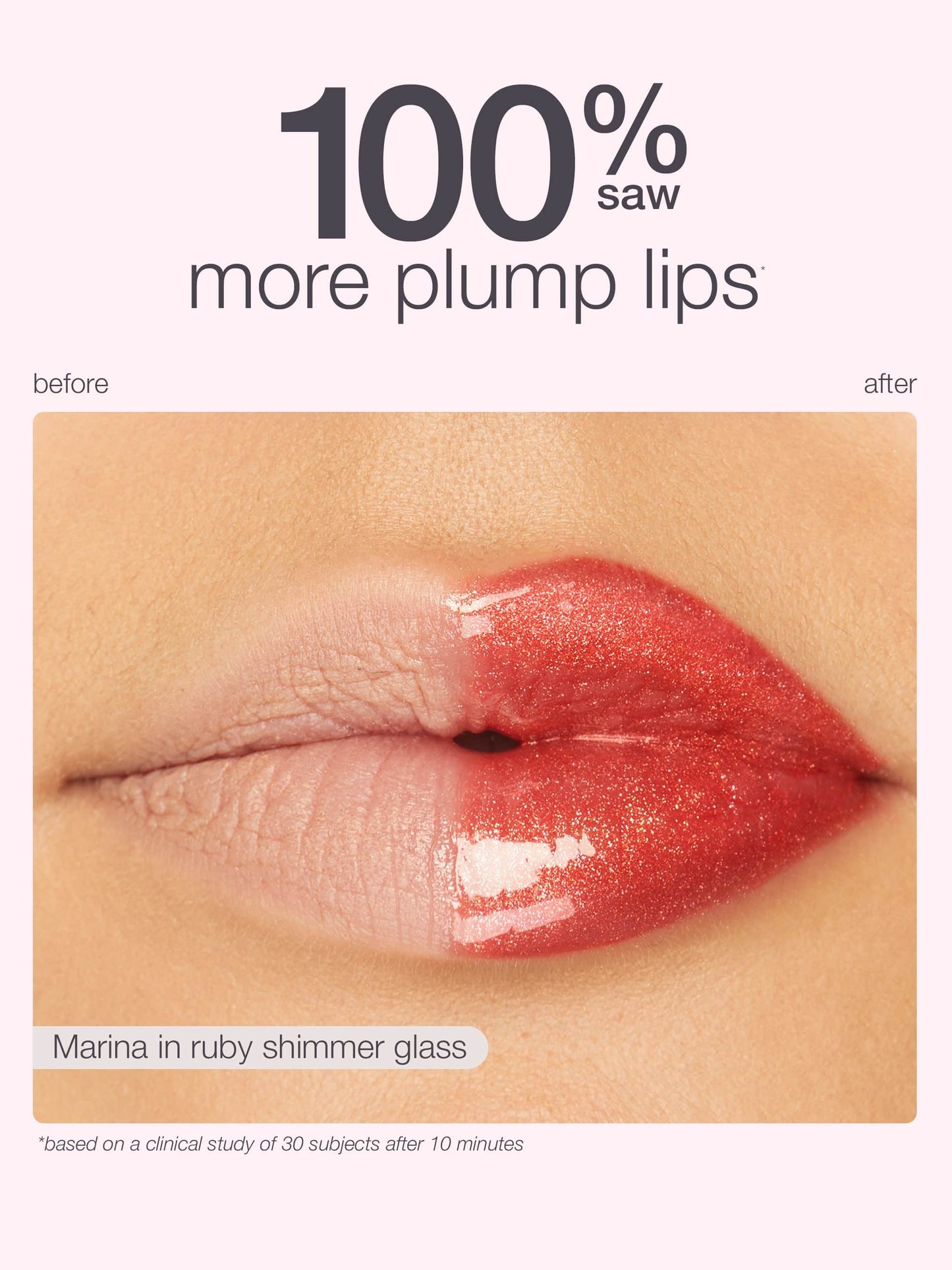 maracuja juicy lip vinyl, shimmer glass & XL tubing mascara set