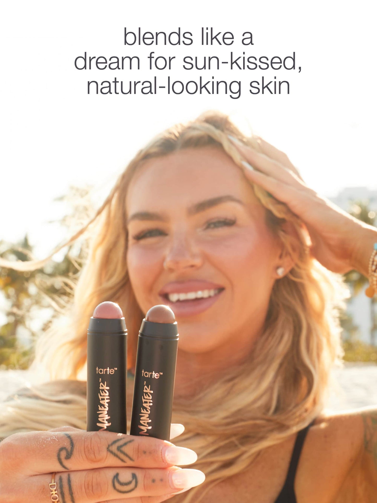 maneater™ cream bronze & blush stick duo