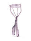 Lash curler with 'tarte' branding on a white background