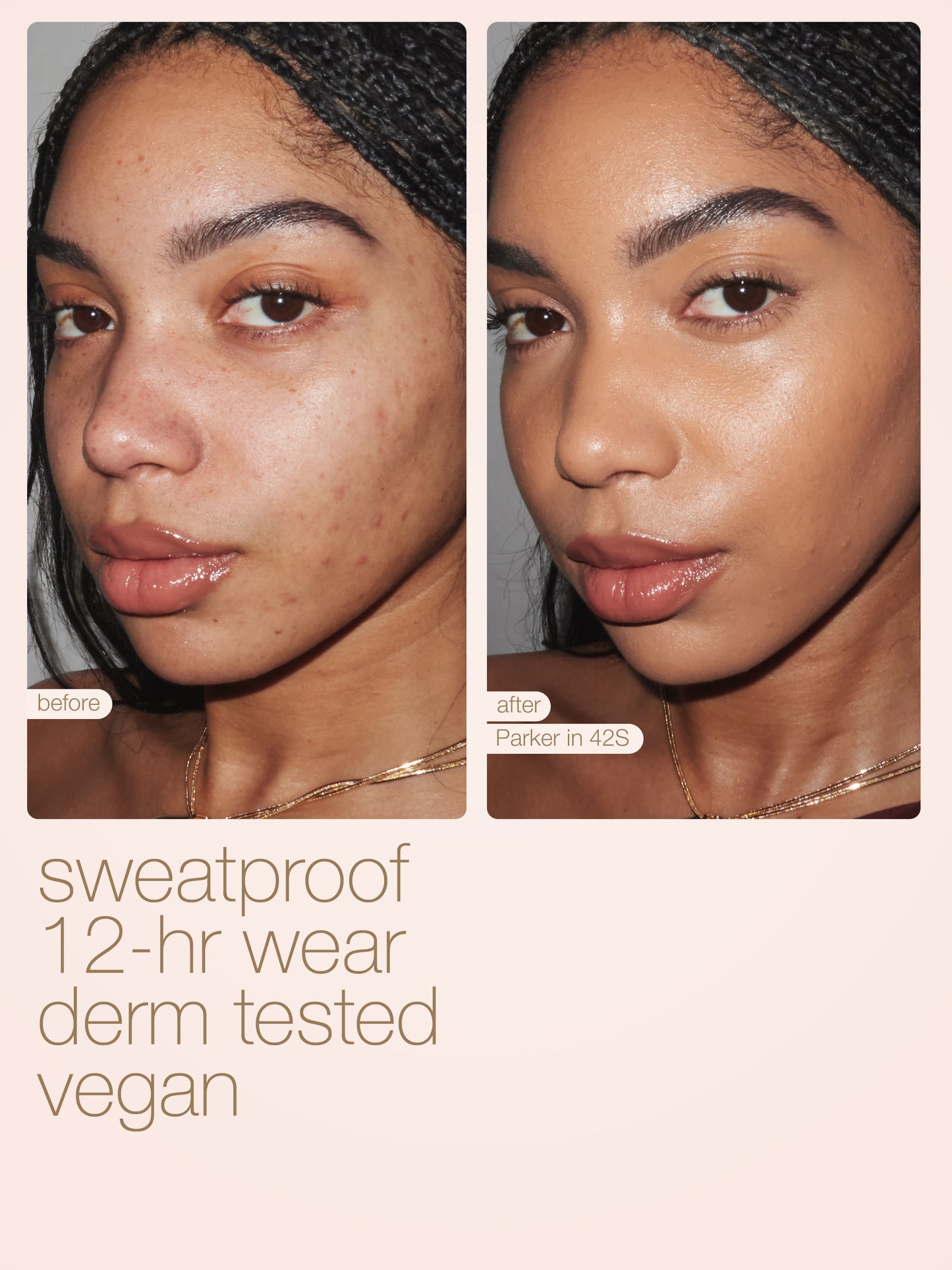 timeless hydrating foundation & brush duo