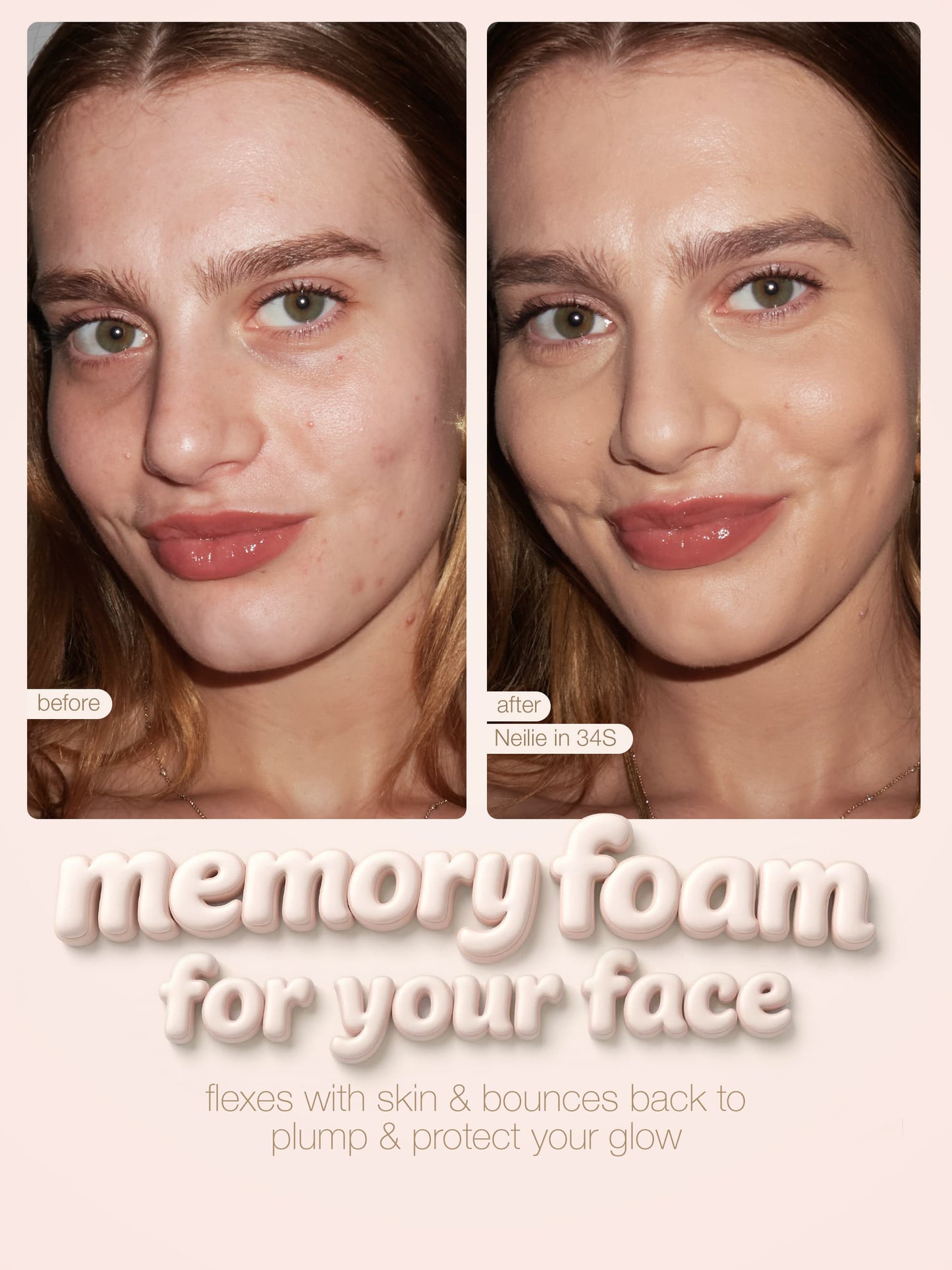 timeless hydrating foundation & brush duo