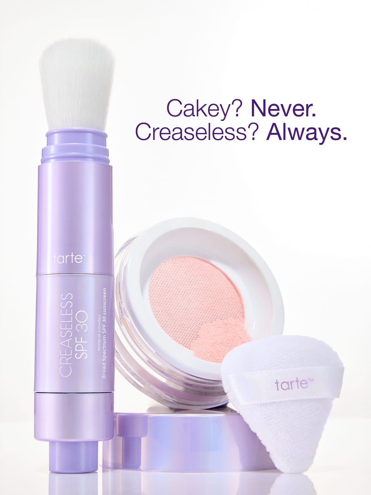 travel-size creaseless setting & brightening powder