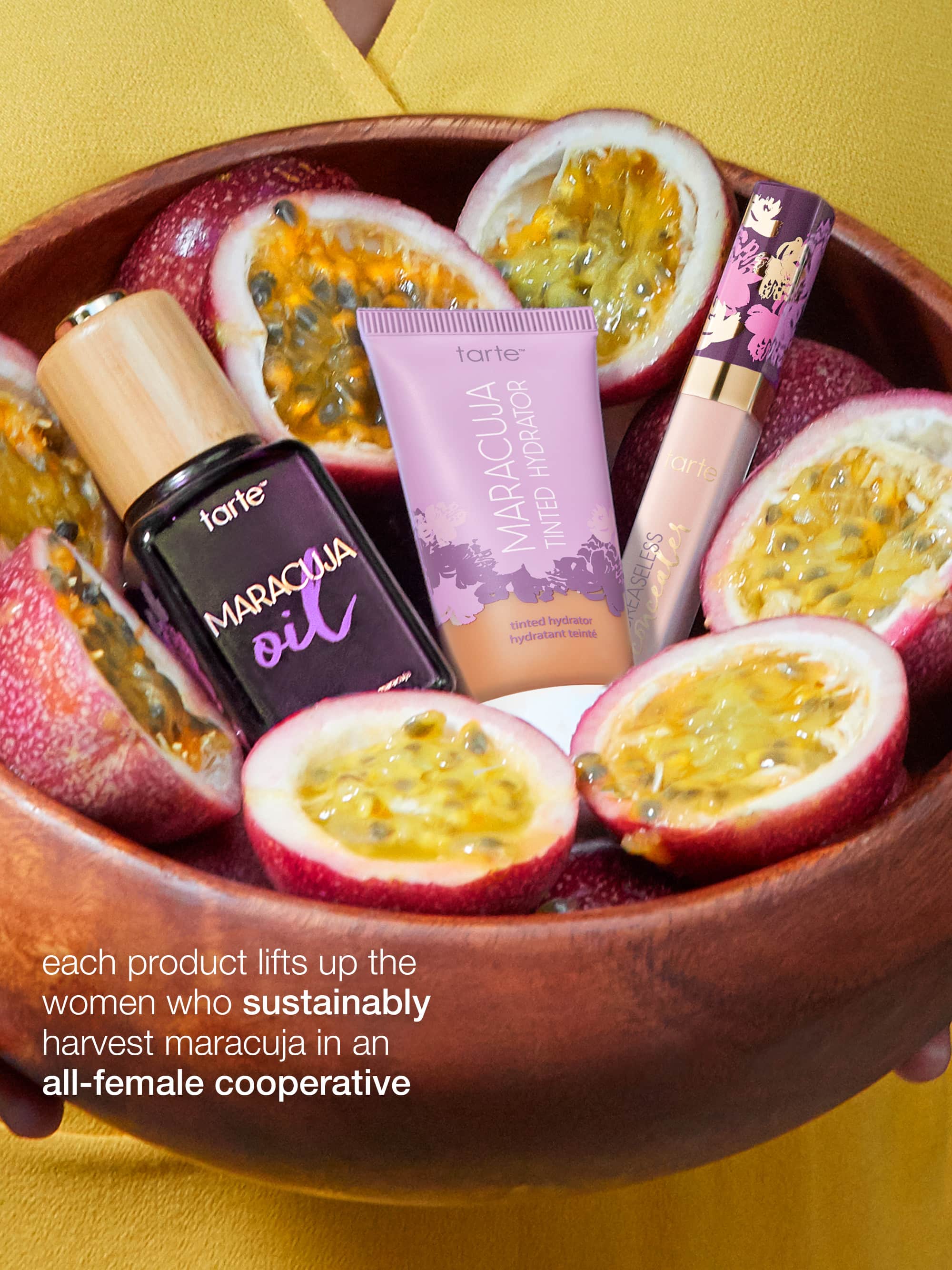 travel-size maracuja tinted moisturizer – Tarte™
