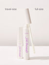 Tarte opening act mascara in travel-size and full-size on a white background