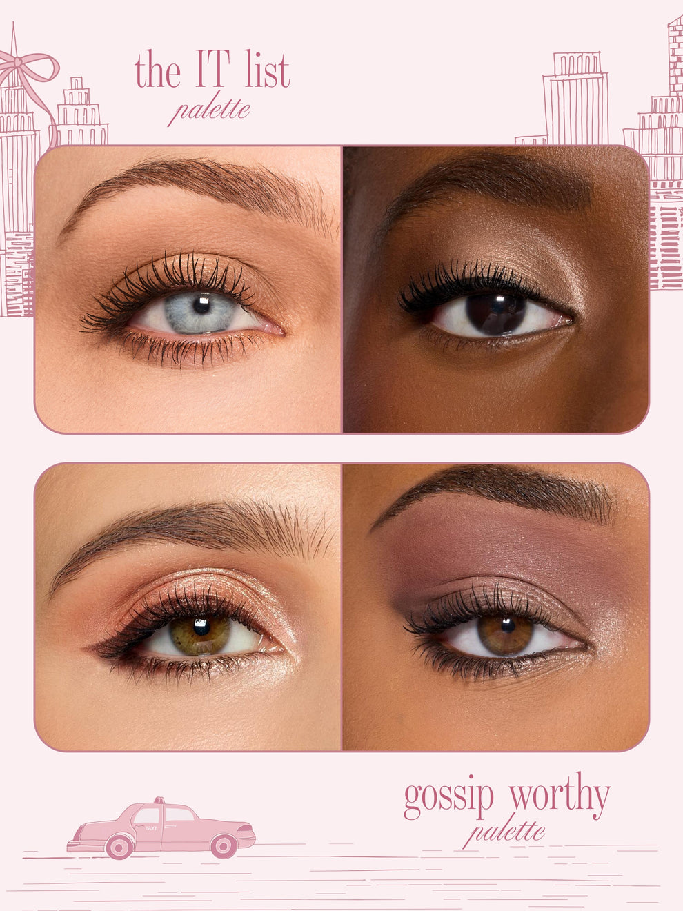 eye looks using tarte cosmetics you know you love me XOXO palette set 