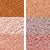 rose gold/copper & iris/pewter & pink champagne/rose