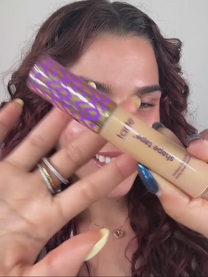 shape tape™ double-ended complexion brush