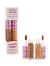 Tarte shape tape product set with packaging on a white background