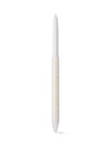 White pen with a small yellow detail on a white background