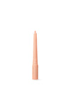 Pink lip liner on a white background
