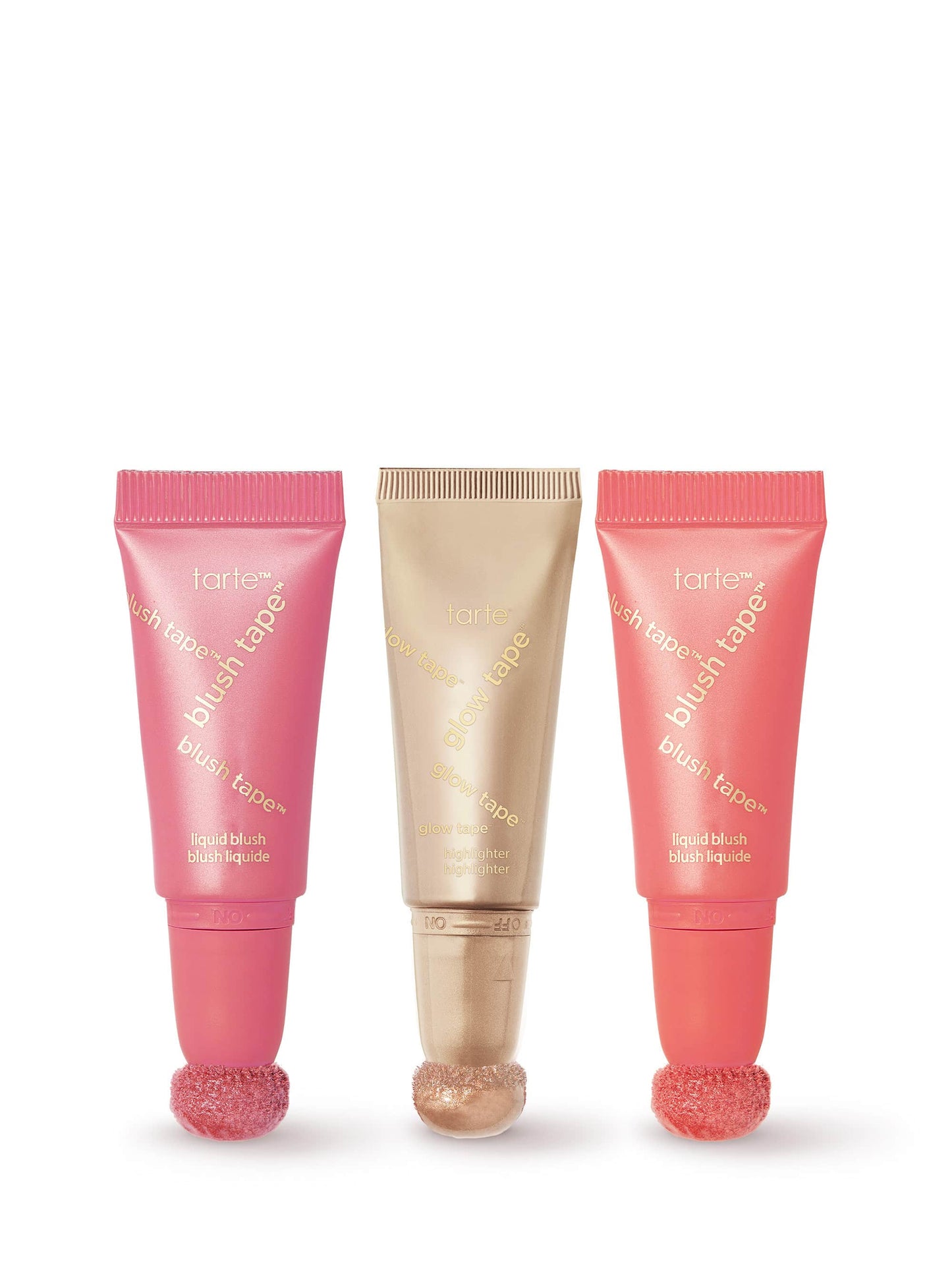 blush & glow tape travel set