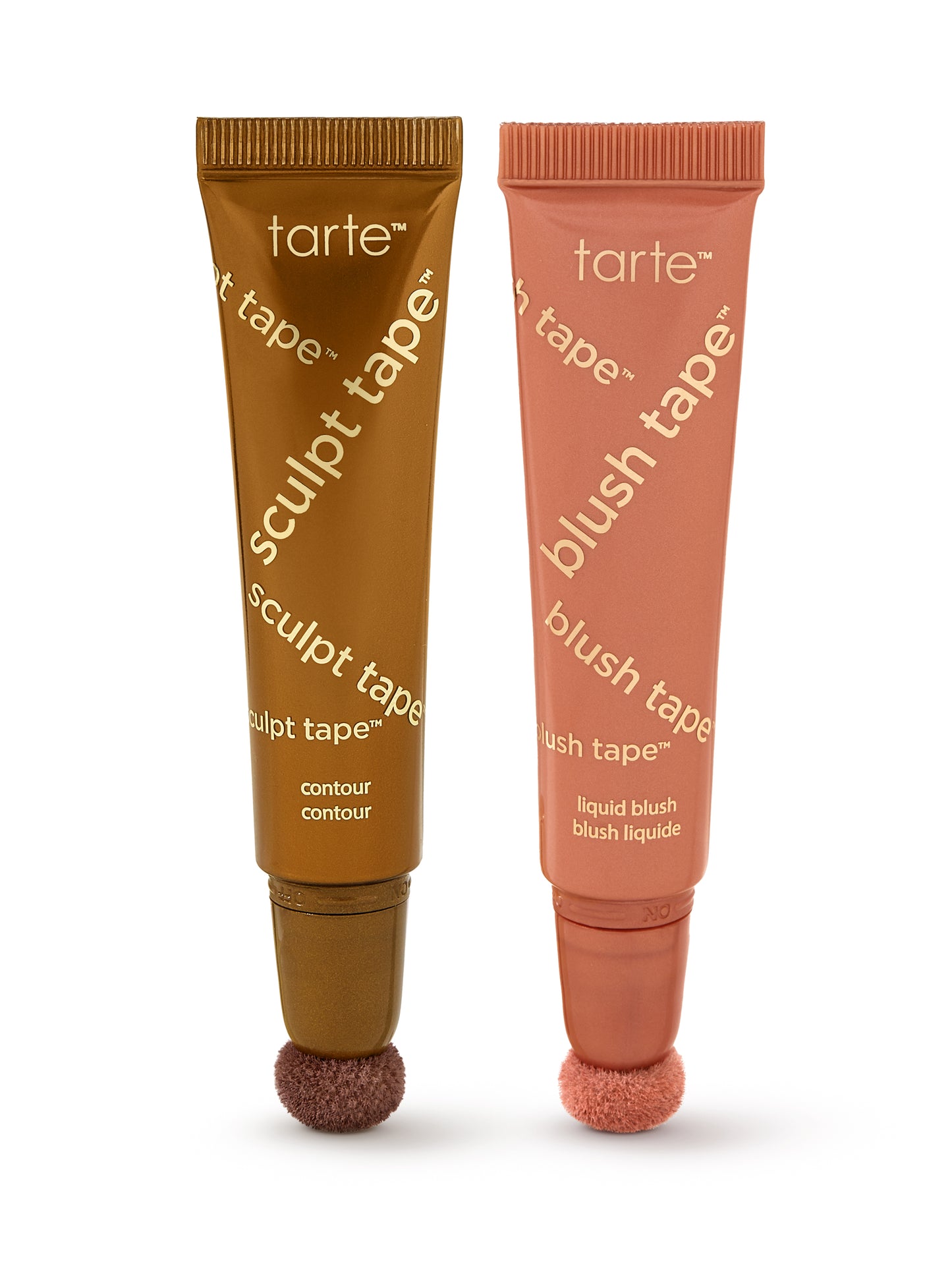 Two tarte blush tape products on a white background