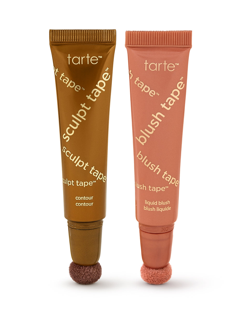Two tarte blush tape products on a white background