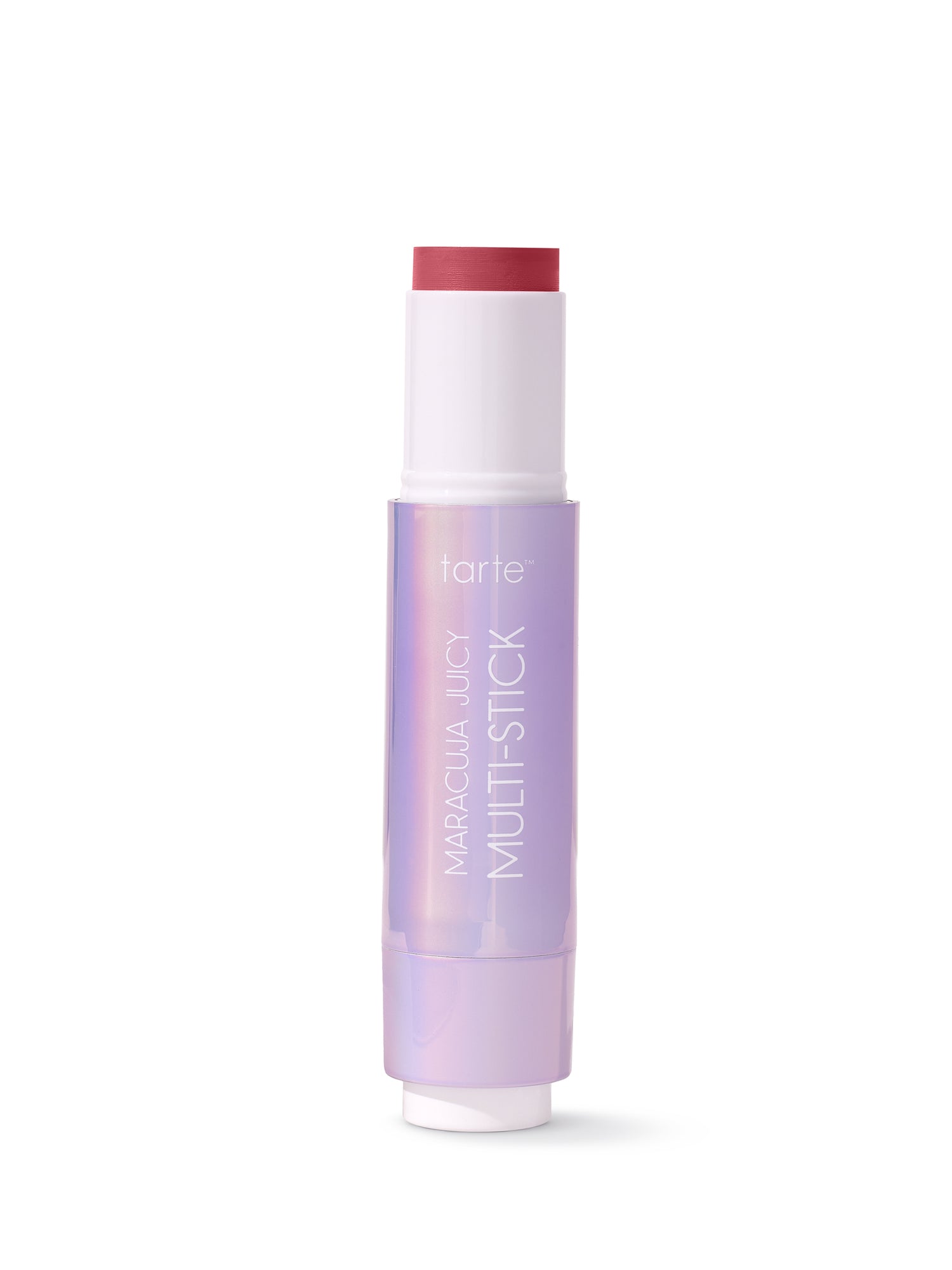 Tarte multi stick on a white background