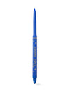 Blue eyeliner pencil with 'Fake Awake' text on a white background