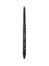 Black eyeliner pencil with 'tarte' branding on a white background