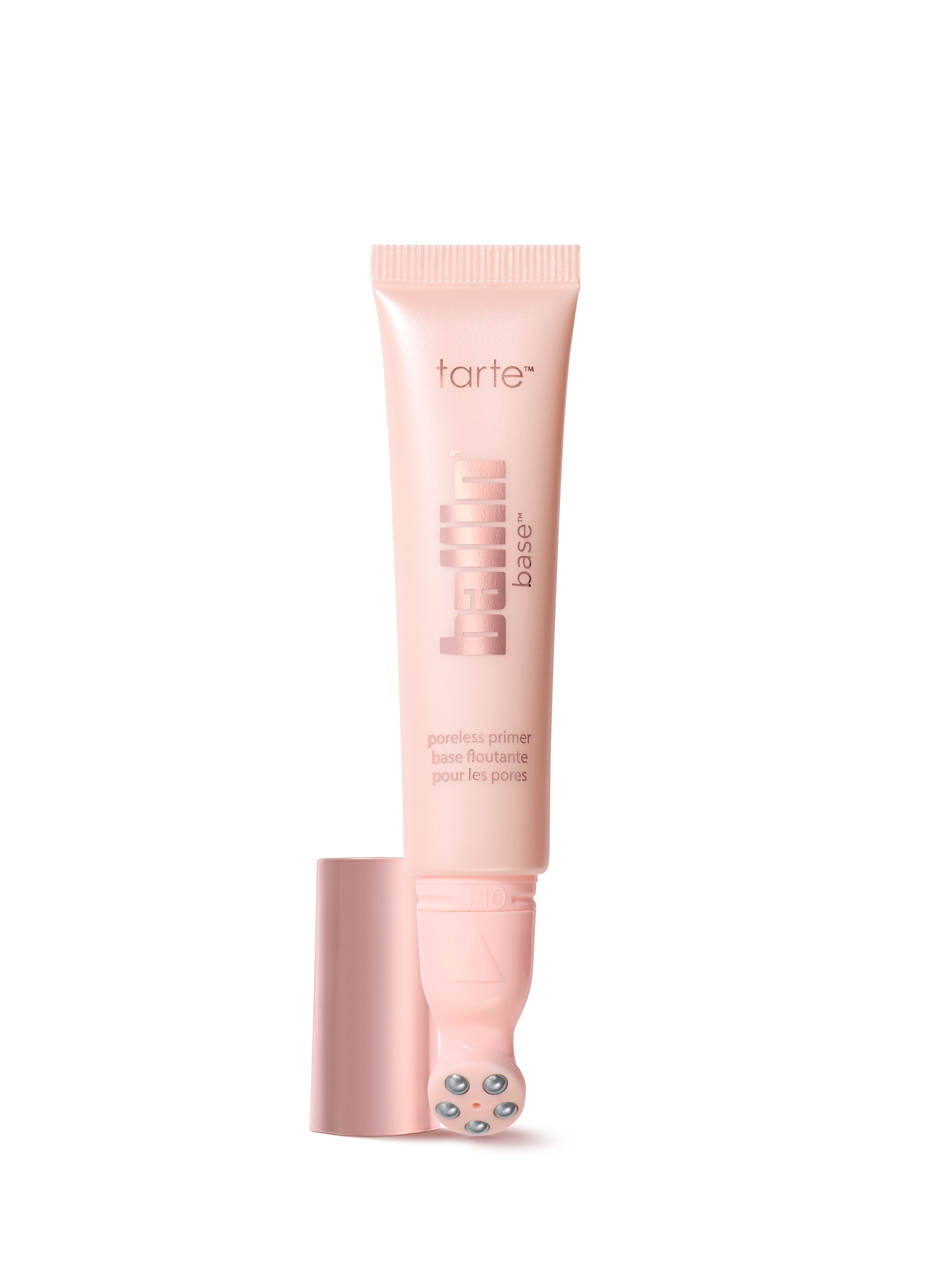 travel-size ballin' base™ poreless face primer | matte and glow – Tarte™